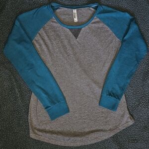 Womens Baseball Style Tee Shirt